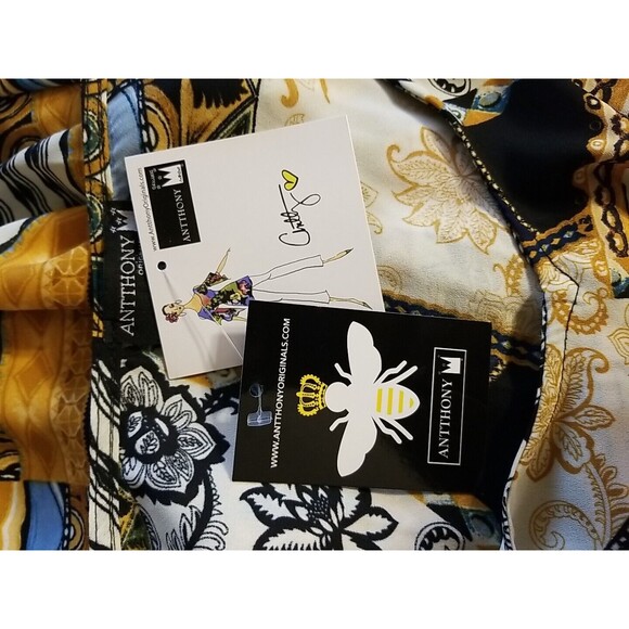 Anthony Original NWT Kaftan Maxi Caftan Dress Stunning Medium Multicolor     T22 - Picture 6 of 10